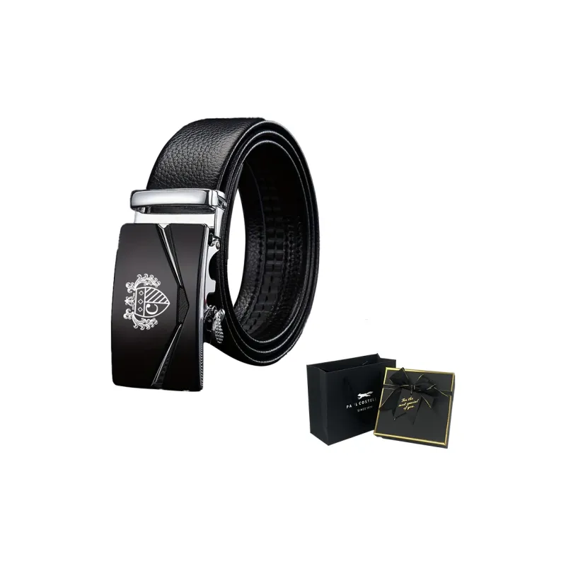 PAUL COSTELLOE Cow Leather Belts Unisex 3.5cm-6