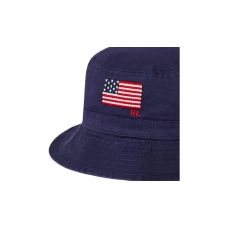 Polo Ralph Lauren Cotton Bucket Hats Kids' Blue-1