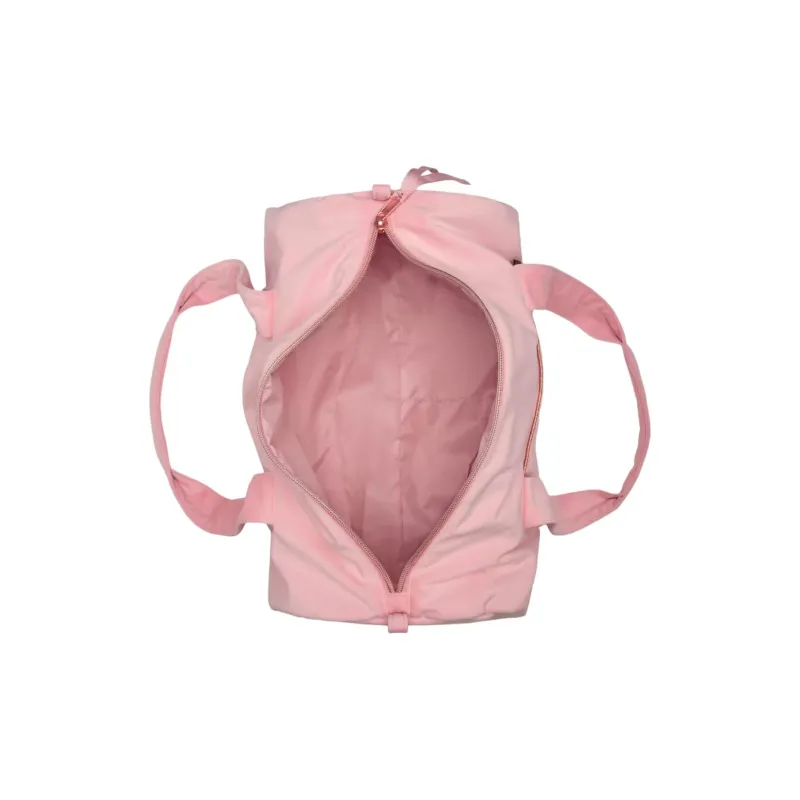 DECATHLON 15L Polyester Cylinder Bag Travel Bag Kids' Pink-2