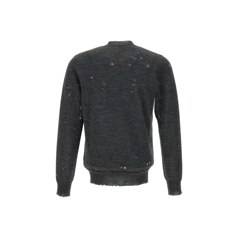 MM6 Maison Margiela Sweater Men's No Smoke Gray-1