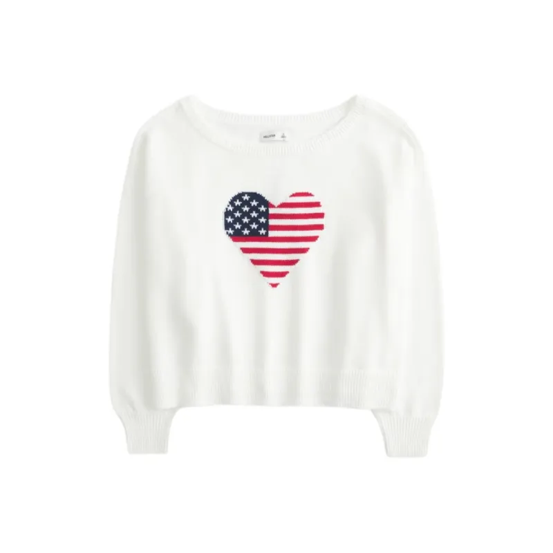 Hollister Sweaters Women's White-0