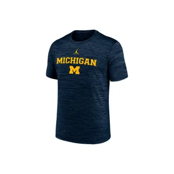 JORDAN Michigan Sideline Velocity Men's JORDAN Brand Dri FIT College T Shirt