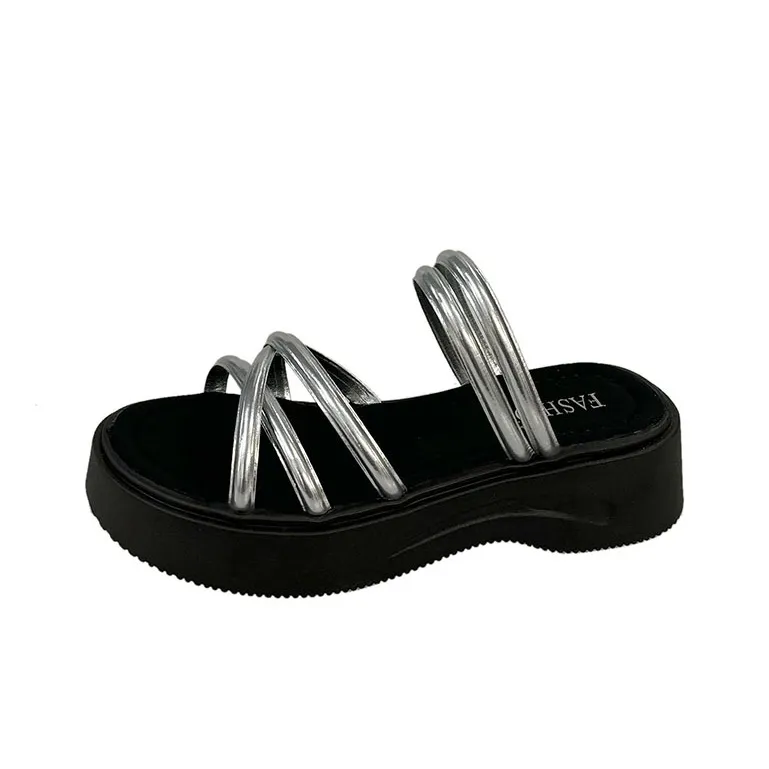 PARK DANCE Rubber Sole Odor Resistant Slide Slippers Women's-5