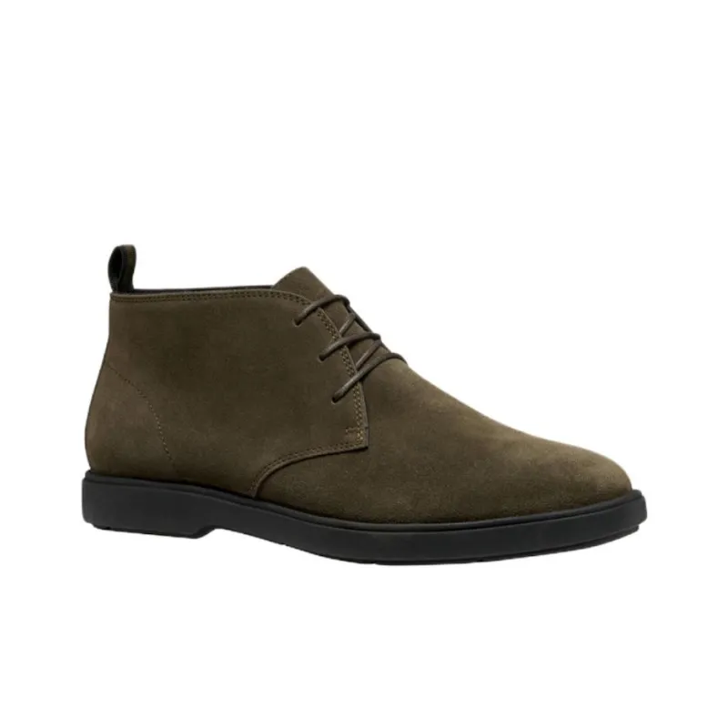 GEOX Spherica Ec17 Ankle Boots Men's Olive Green-3