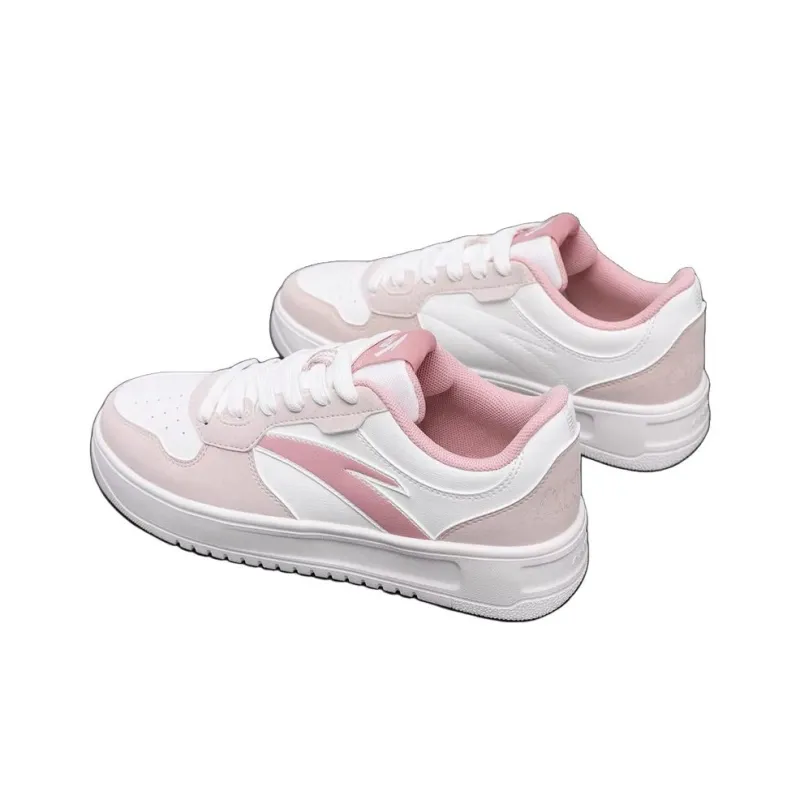 Anta Slip Resistant Shock Absorbers Low Top Skateboard Shoes Women's Lilac Pink-2