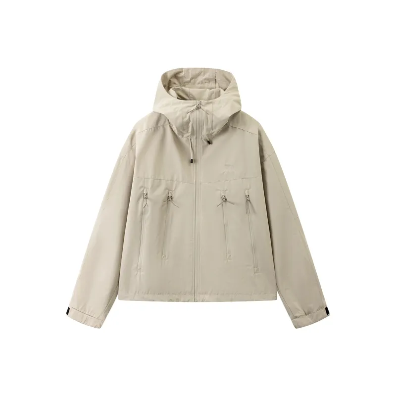 NewJnxs Waterproof And Windproof Windbreaker Jacket Unisex-0