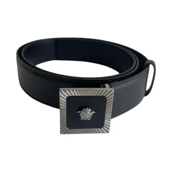 VERSACE Cow Leather Belts Men's 4cm