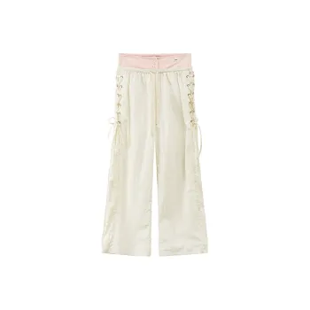 CHUU Casual Pants Women's White Apricot