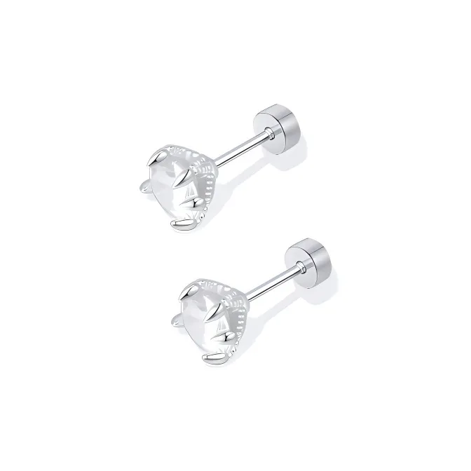 Daisy Dream Steel Stud Earrings Unisex-0