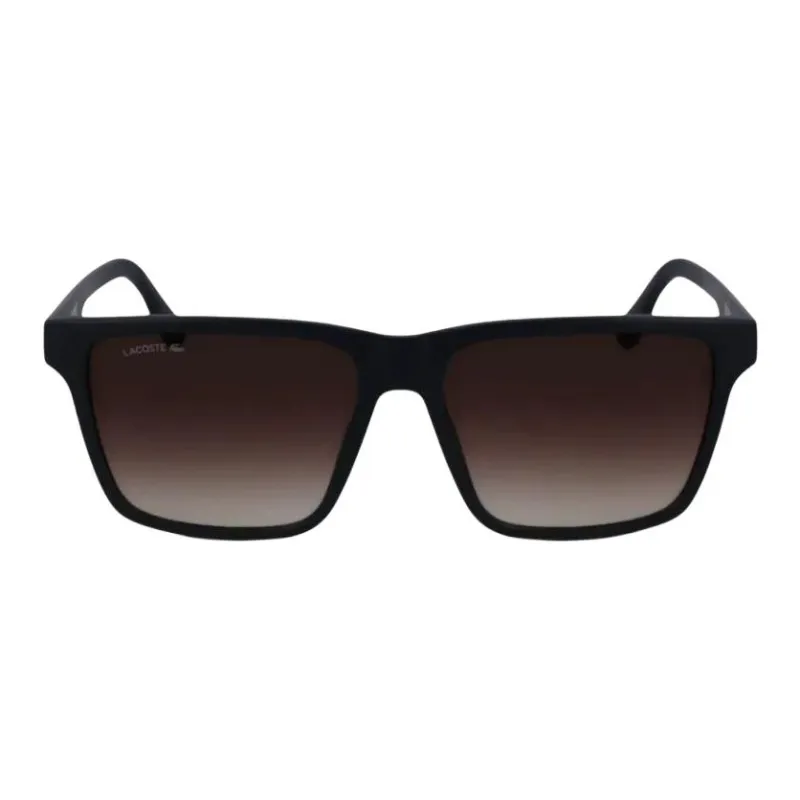 LACOSTE Acetate Square Sunglasses Men's Black-1
