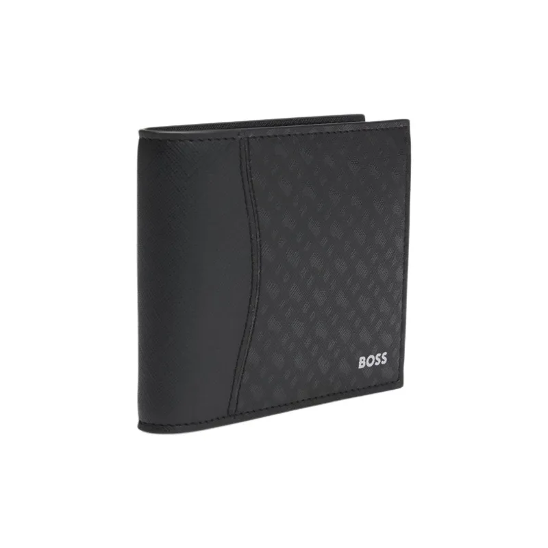 HUGO BOSS Leather Wallet Men's Black-1