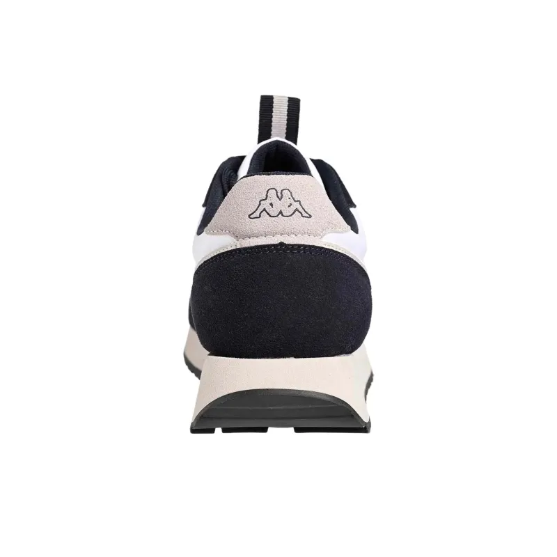 Kappa Arvika Abrasion Resistant Low Top Running Shoes Men's White Black-3