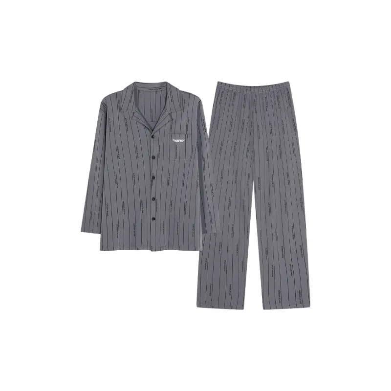 Floating Light Islands Pajama Set Men's-0