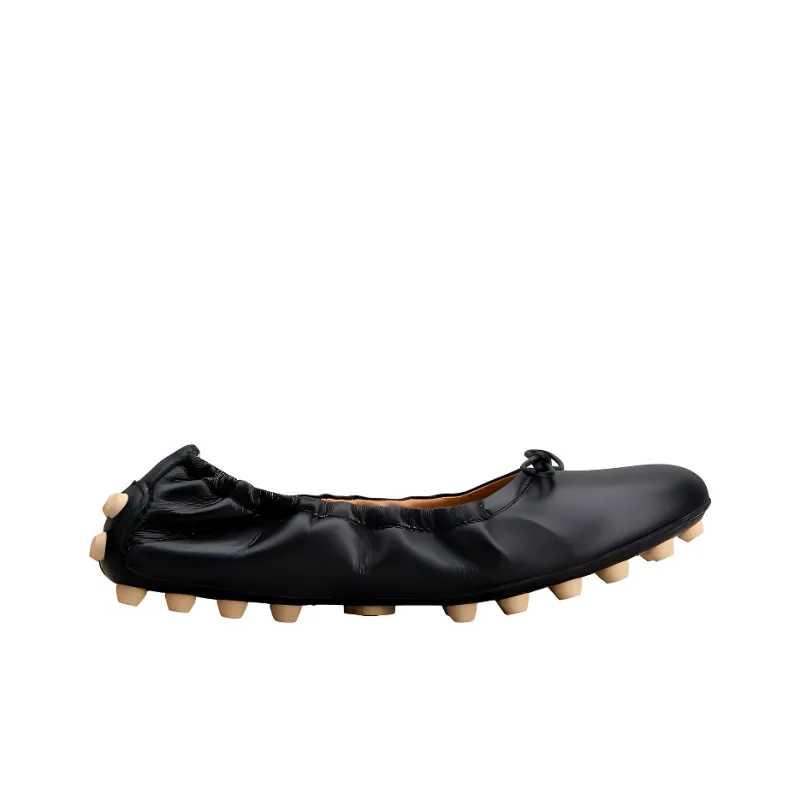 TOD'S Gommino Bow-Detailed Ballerina Shoes Women's-1
