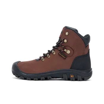 SLEADER Chuxin Series Slip Resistant, Abrasion Resistant, Waterproof High Top Outdoor Shoes Unisex Dark Coffee