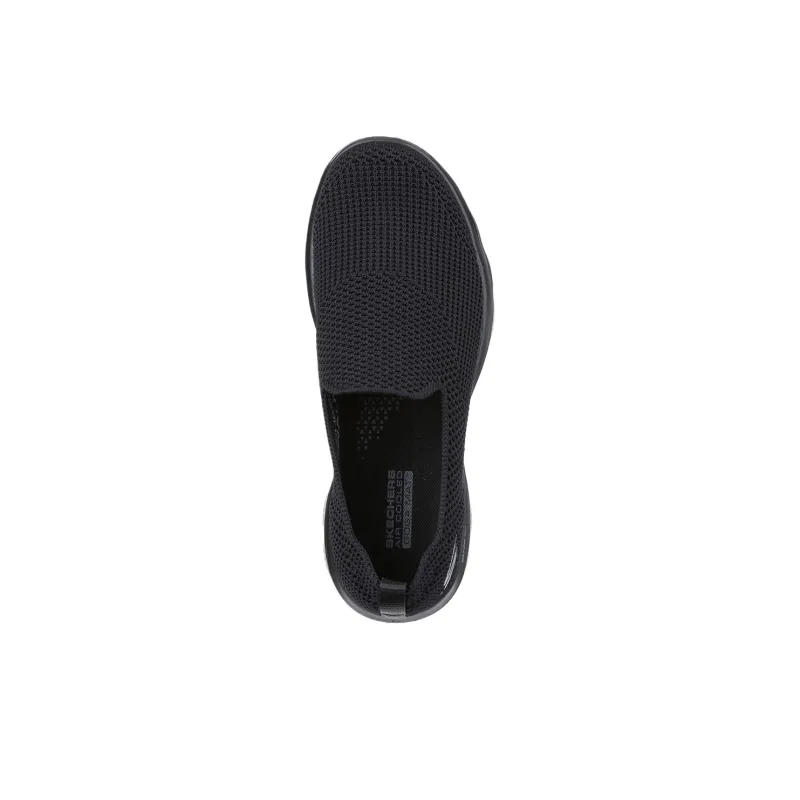 Skechers Go Walk Evolution Ultra Low Top Casual Shoes Women's Black-5