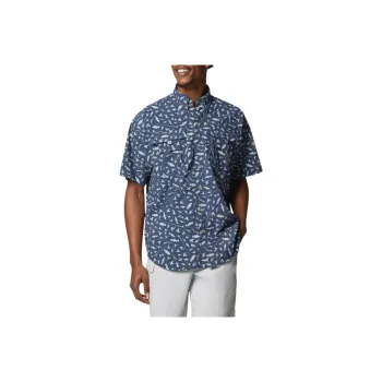 Columbia Bahama Shirts Men Blue