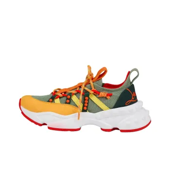 CL Trailnrun Low Top Casual Shoes Women's Orange Green