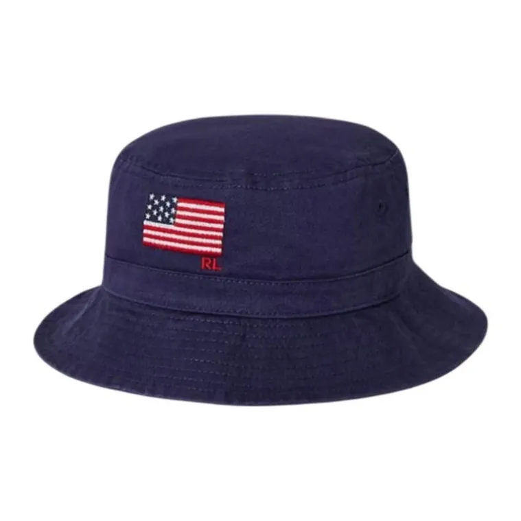 Polo Ralph Lauren Cotton Bucket Hats Kids' Blue-0