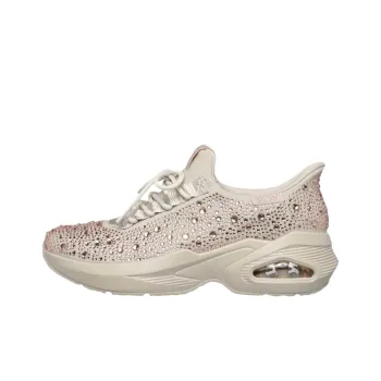 Snoop Dogg x Skechers Uno Low Top Casual Shoes Women's Beige