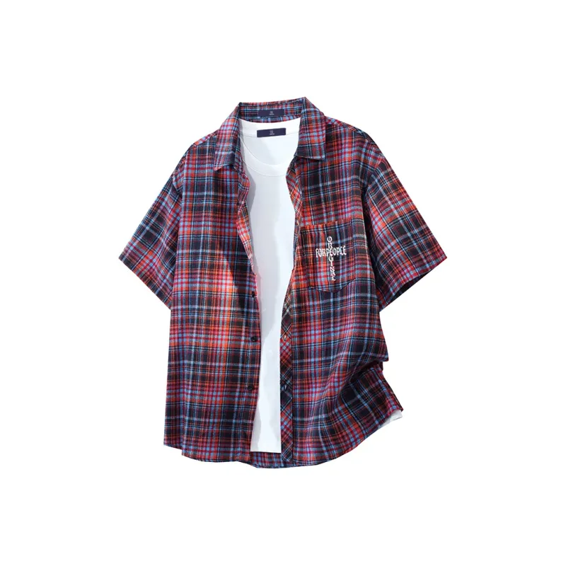 FAX FOR FMACM Shirt Unisex Pink Plaid-2