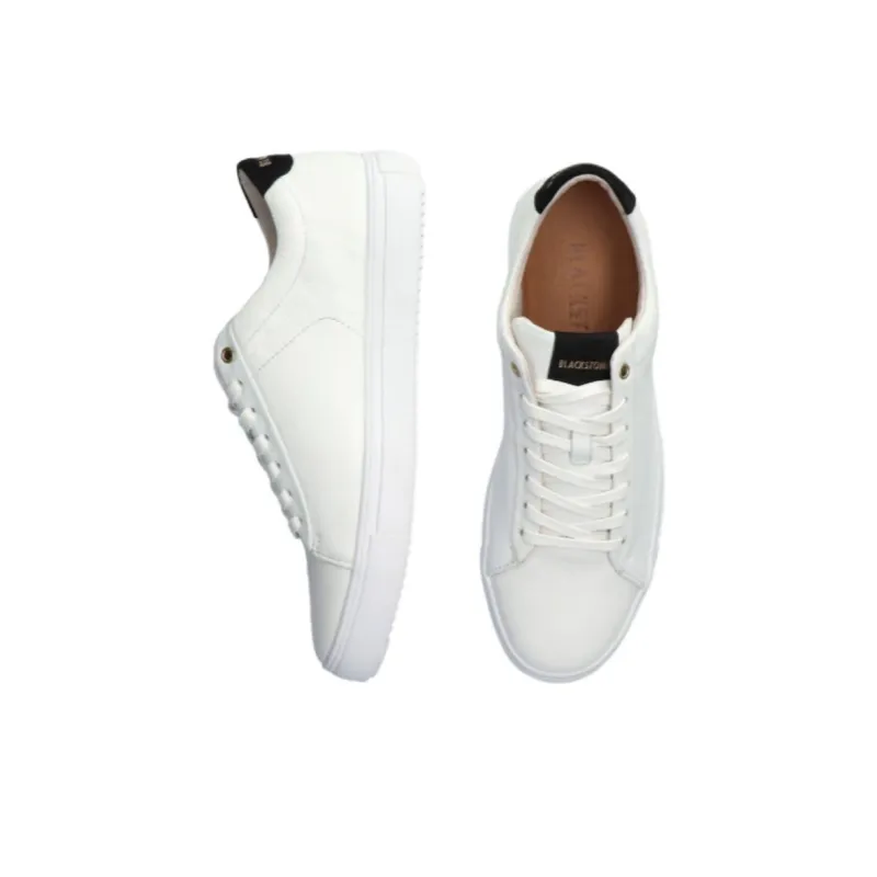 BLACKSTONE Roger Low Top Skateboard Shoes Men's White-4