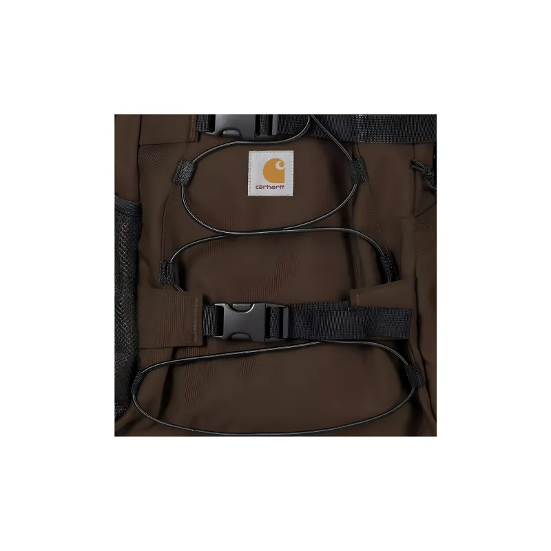 Carhartt WIP Kickflip Polyester With Polyurethane Backpack Regular Unisex Dark Coffee-3