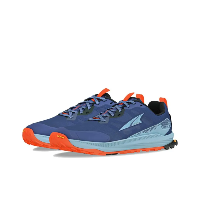 Altra Lone Peak 9 Abrasion Resistant Low Top Trail Running Shoes Men's Blue-2