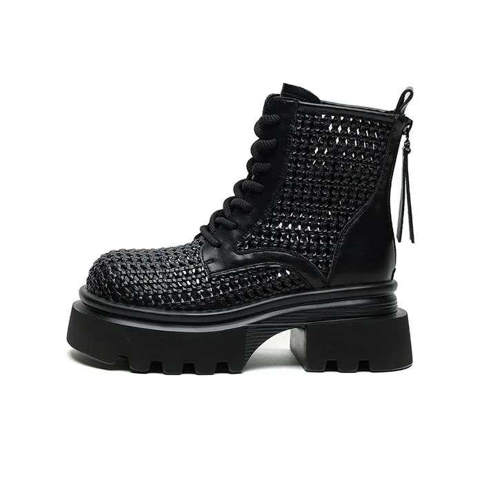 FIVE PLUS Ankle Boots 6.5cm Women's-6