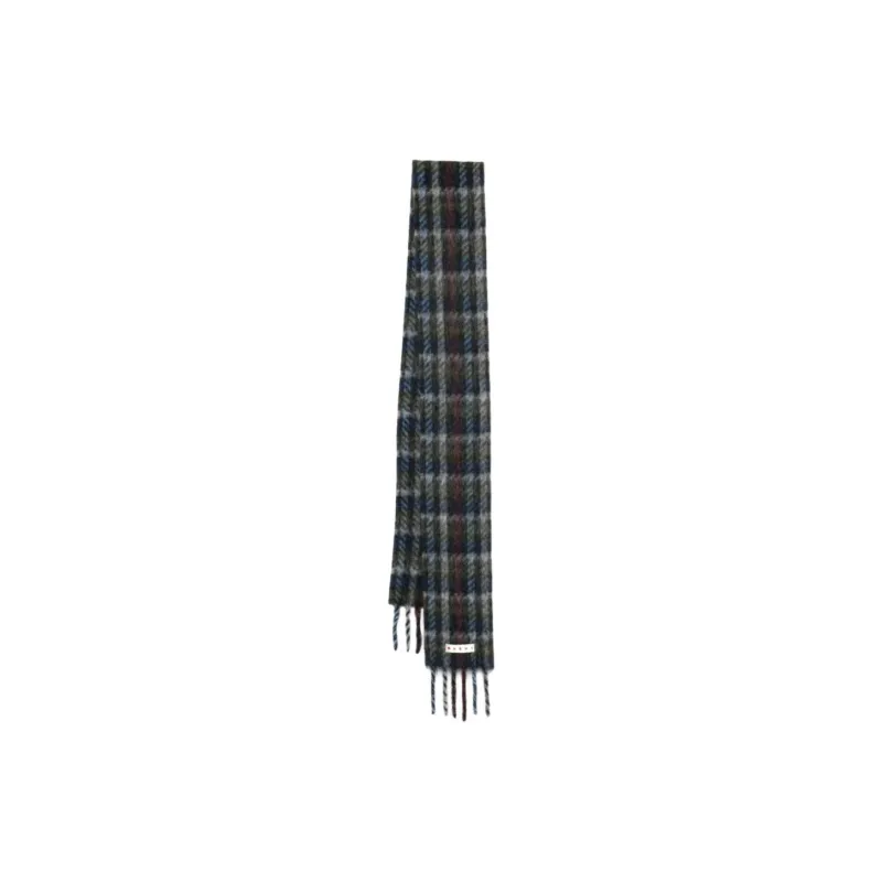MARNI Alpaca Knit Scarves Men's Multicolor-0