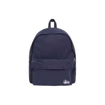 Stussy Cotton Backpack Unisex Marine Blue