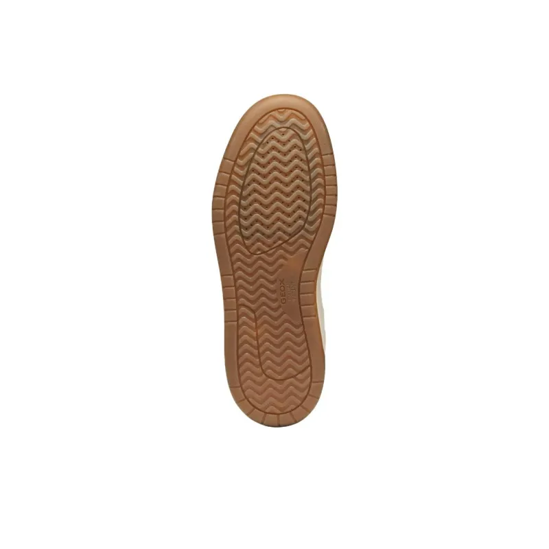 GEOX Sedral Court High Top Skateboard Shoes Men's Beige-7