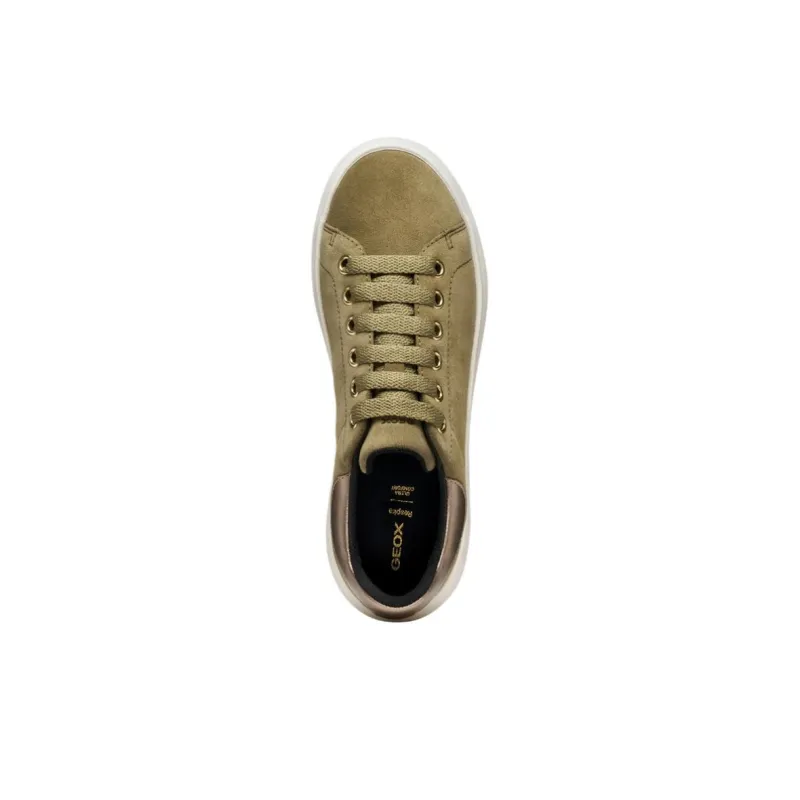 GEOX Spherica Ec4.1 Low Top Casual Shoes Women's Green-6