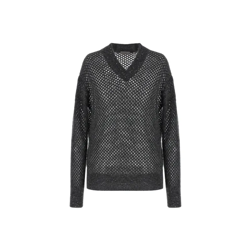 Brunello Cucinelli Sweater Women's Gray-0