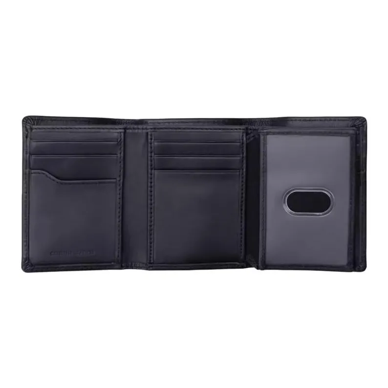 Columbia Leather Wallet Men's Black-2