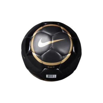 Nike Size 4 Soccer PU Unisex Black Gold