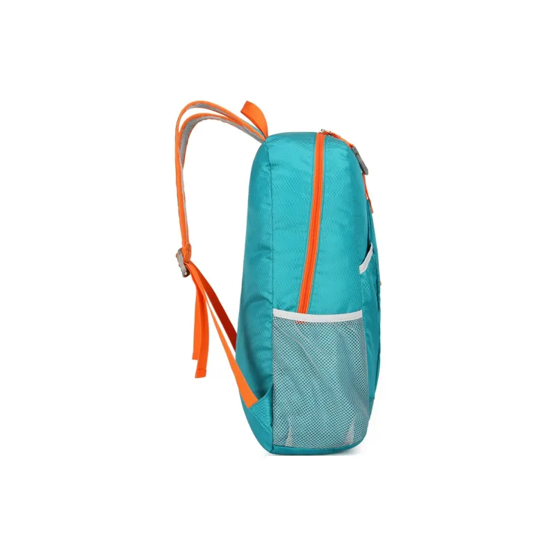 361° Water Repellent Backpack Unisex Black/Dark Blue/Lake Blue/Orange-9