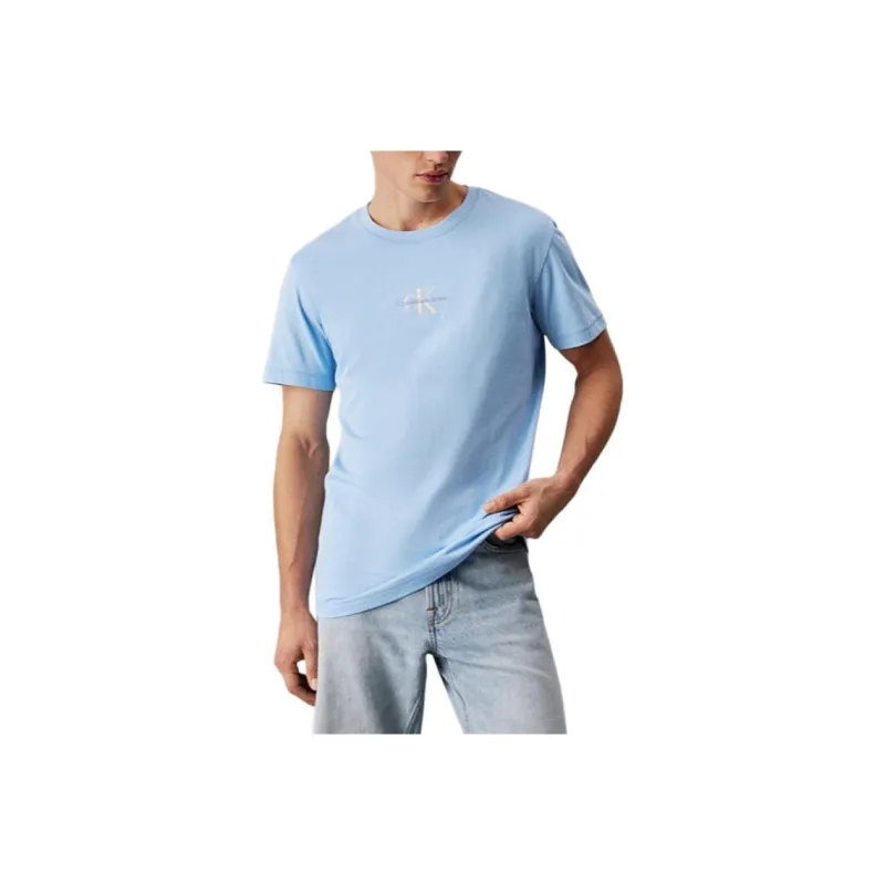 CALVIN KLEIN T Shirt Men's Sky Blue-0
