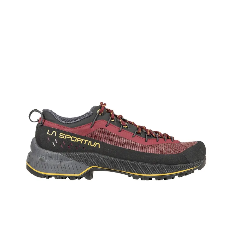LA SPORTIVA TX4 Abrasion Resistant Low Top Hiking Shoes Women's Red Black-1