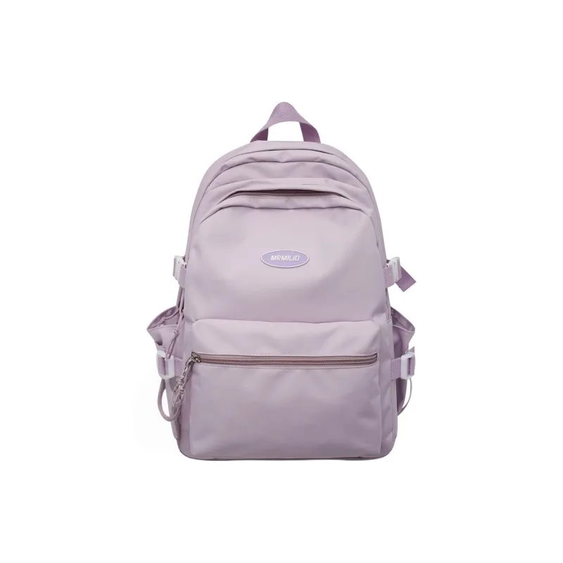 Vack Nylon Backpack Unisex Multicolor-11