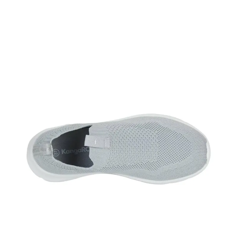KangaROOS K NJ Shock Absorbers Low Top Casual Shoes Women's Gray-4