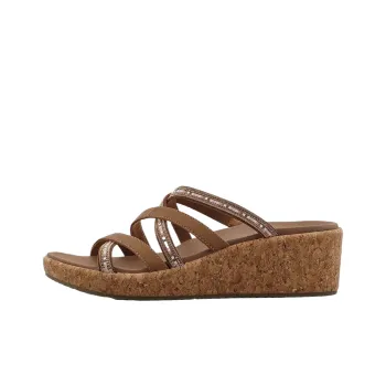 Skechers ARCH FIT BEVERLEE One Strap Sandals Women's Brown