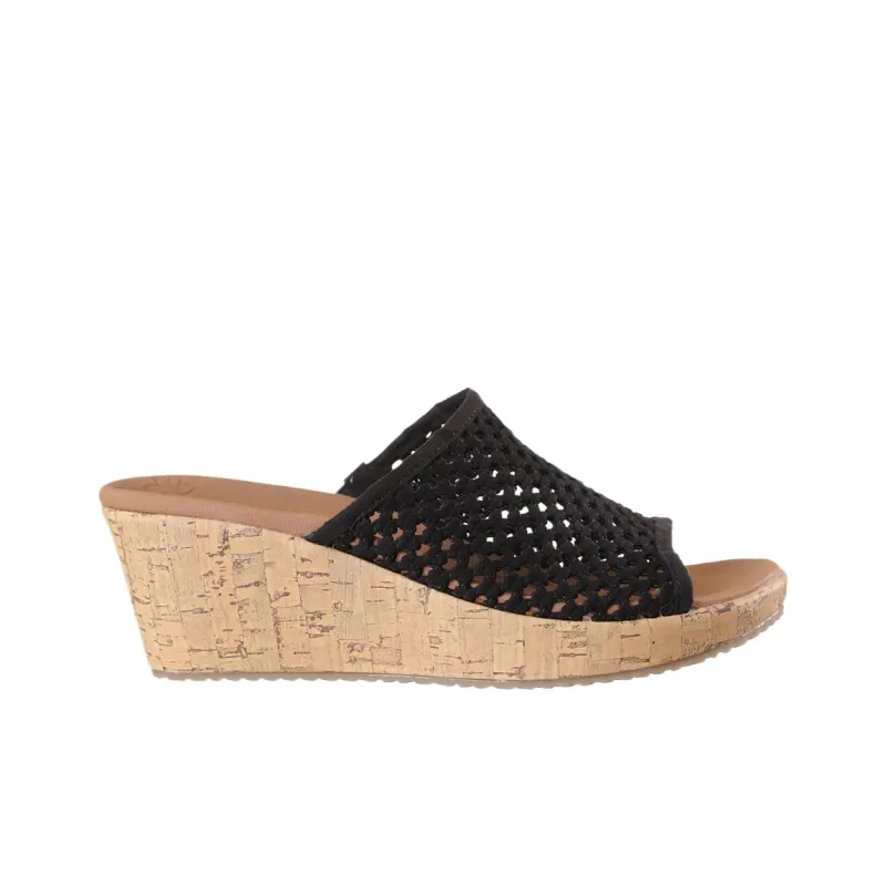 Skechers Beverlee Slide Slippers Women's Black-1