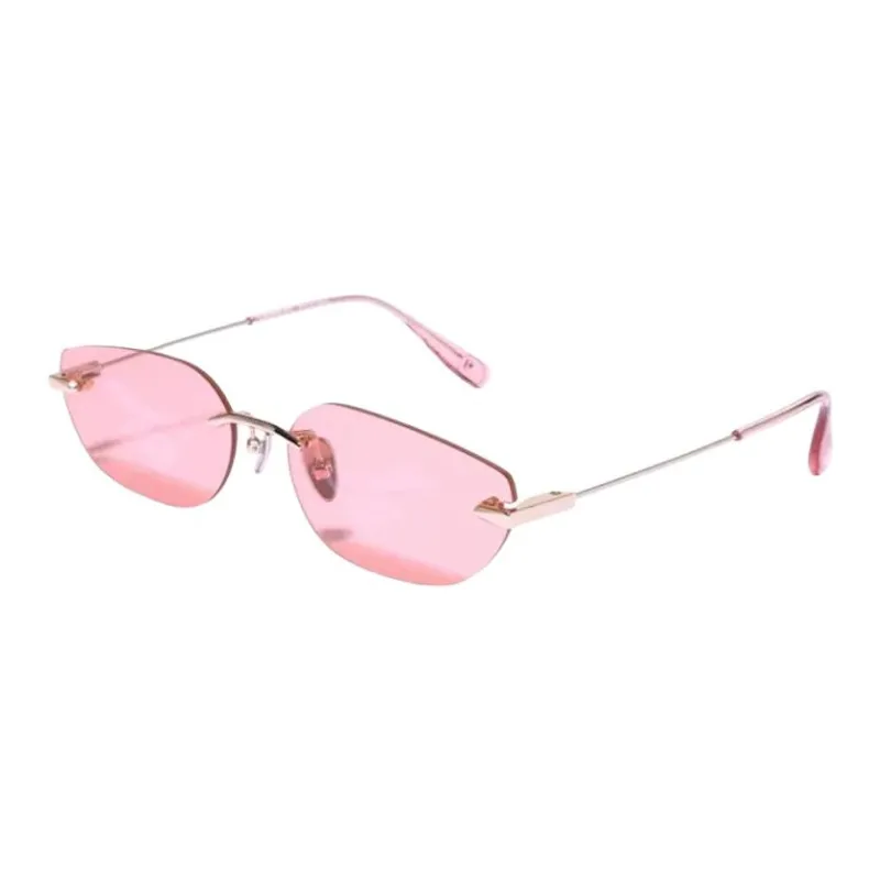 A BATHING APE Cat Eye Sunglasses Unisex Pink-0
