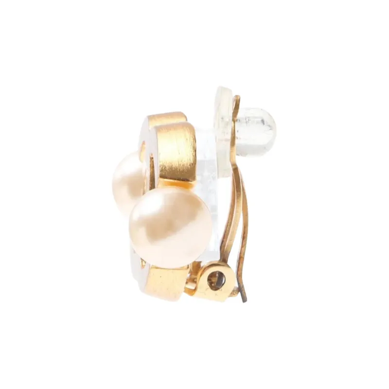 CHANEL 2002 Coco Mark Clip on Earrings-1