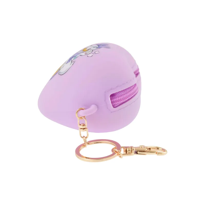 Disney Silicone Rubber Coin Purse Women's Purple-2