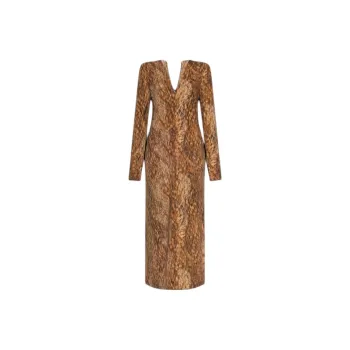 MM6 Maison Margiela Long Sleeved Dress Women's Yellow