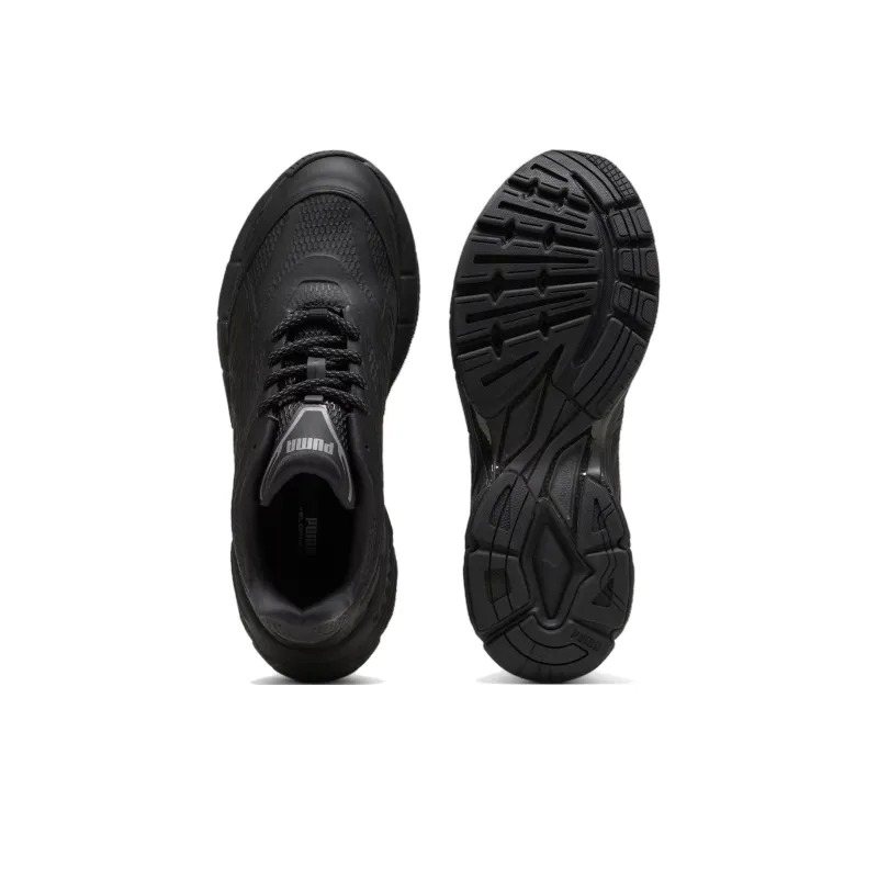 PUMA Velophasis Abrasion Resistant Low Top Casual Shoes Unisex Black-3