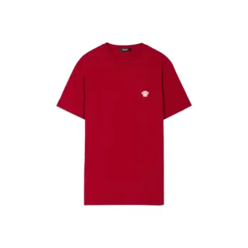 VERSACE JEANS SS25 T Shirt Men's Red