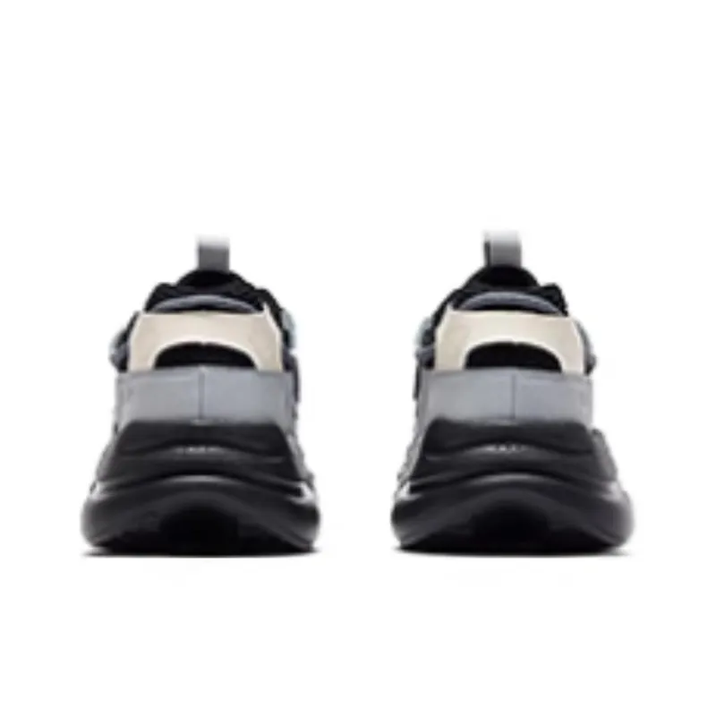361° Abrasion Resistant Balance Low Top Casual Shoes Men's Gray Black-2